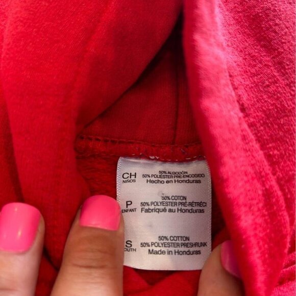 EASTCOAST lifestyle red hoodie. Youth size small. Excellent condition. - Picture 3 of 6